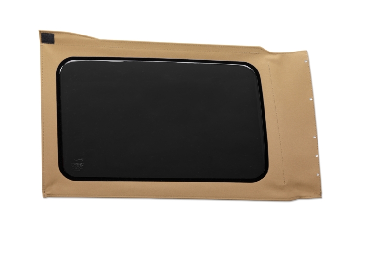 Jeep Wrangler JL Soft Top Replacement Windows - Quarter Left Hand 4-Door - Bestop - 18% Tinted - Tan Twill - `18-`26