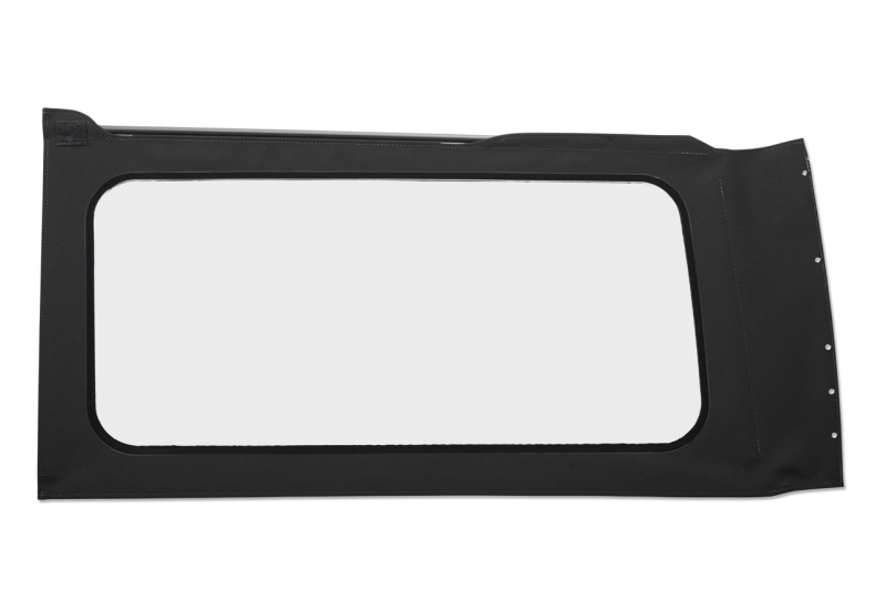 Jeep Wrangler JL Replacement Windows - Quarter Left Hand - Bestop - OE JL - Black Twill Clear - `18-`26