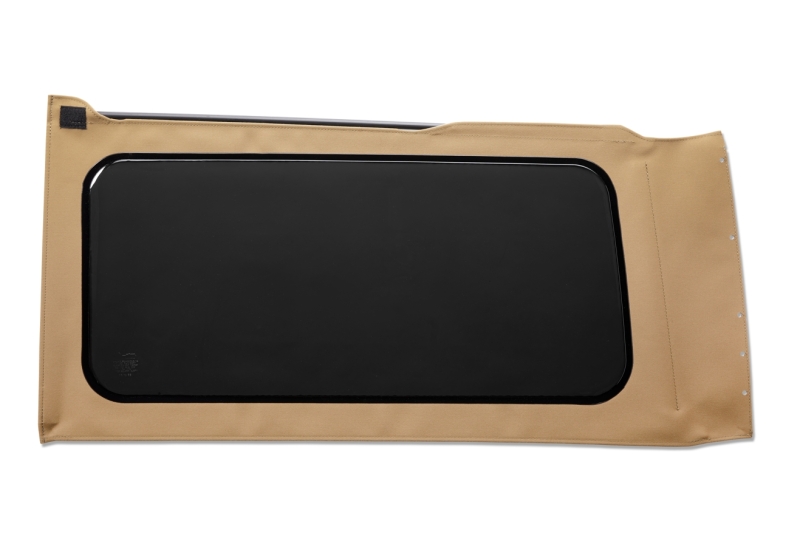 Jeep Wrangler JL Replacement Windows - Quarter Left Hand - Bestop - OE JL Tinted - Tan Twill - `18-`26