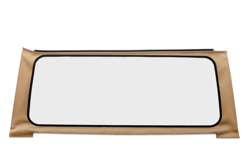 Jeep Wrangler JL Replacement Windows - Rear - Bestop - OE - Tan Twill Clear - `18-`26