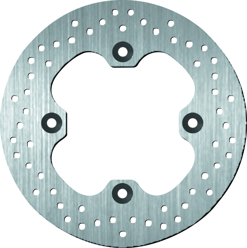BMW R1200GS Brake Rotor (1) - Rear - BikeMaster - Slot & Drilled - `04-`12