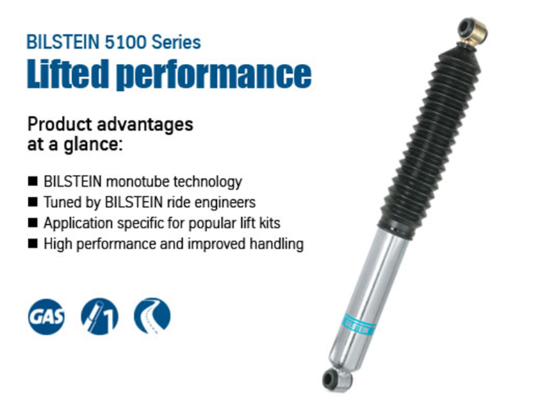 Ford F-150 Shock Absorber - Front - Bilstein - B8 5100 Series - `97-`03