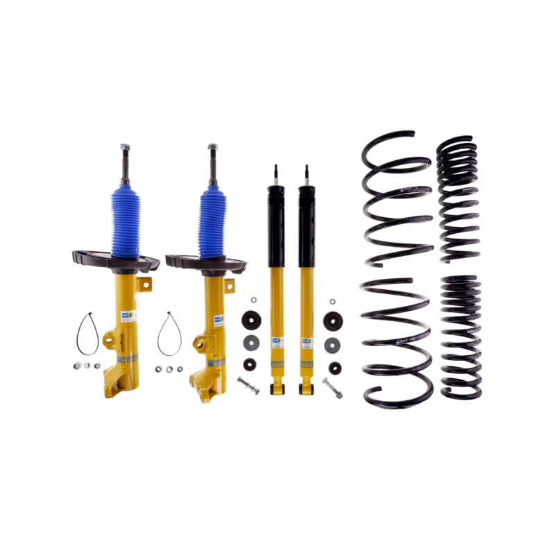 Mercedes-Benz CLK500 Coilover Suspension Kit - Front + Rear - Bilstein - B12 (Pro-Kit) + B8 Performance Plus Dampers + Eibach Pro-Kit Springs - `03-`06