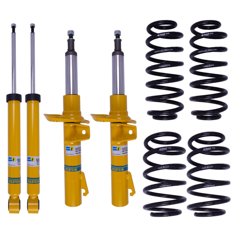 Volkswagen Passat Coilover Suspension Kit - Front + Rear - Bilstein - B12 (Pro-Kit) with B8 Performance Plus Dampers + Eibach Pro-Kit Springs - `07-`10