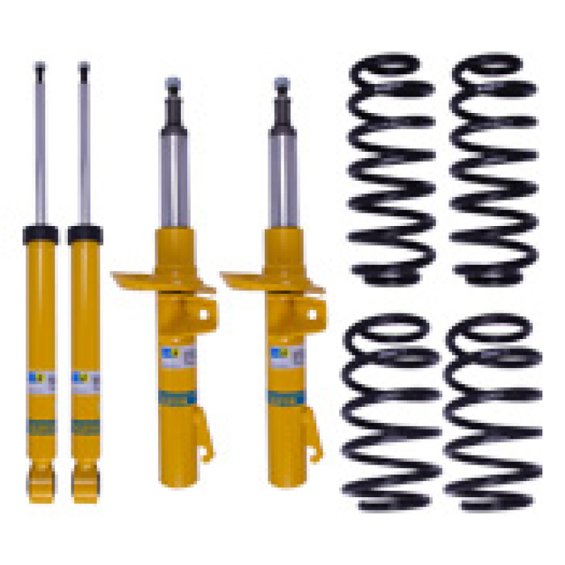 Volkswagen Passat Coilover Suspension Kit - Front + Rear - Bilstein - B12 (Pro-Kit) with B8 Performance Plus Dampers + Eibach Pro-Kit Springs - `07-`10