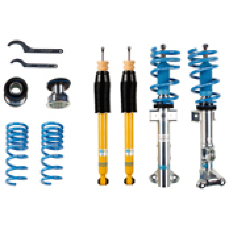 Mercedes-Benz E550 Coilover Suspension Kit - Front + Rear - Bilstein - B14 (PSS) Height-Adjustable, Threaded Body - `10-`17