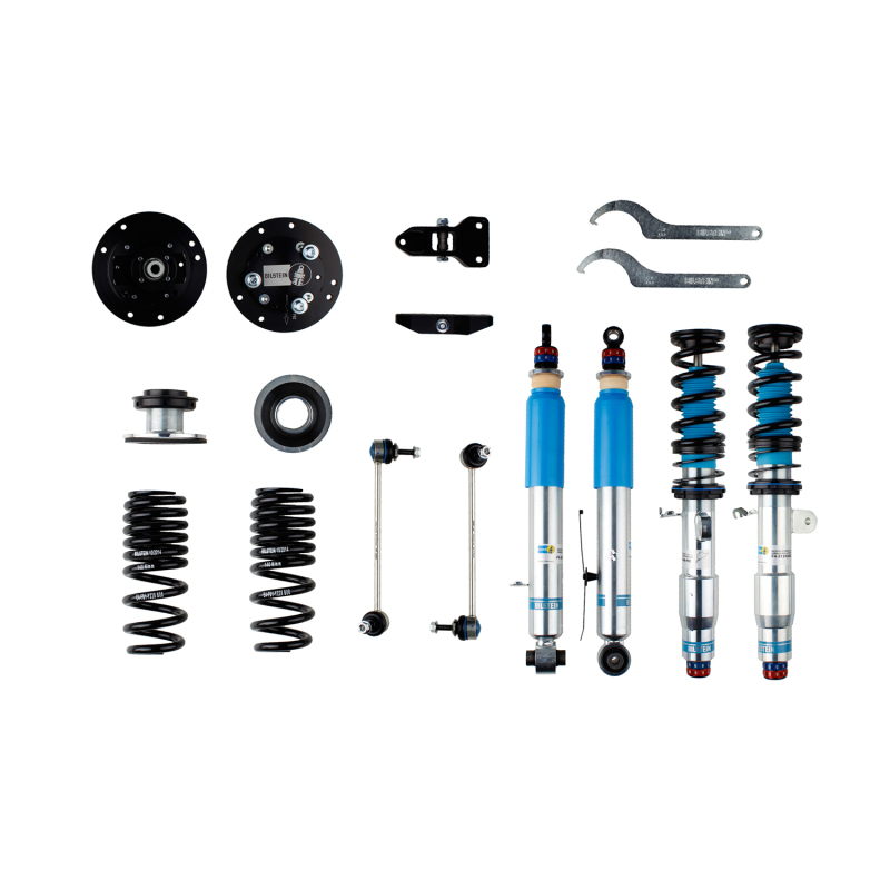 BMW M3 Coilover Suspension Kit - Front + Rear - Bilstein - Clubsport EVO T1, 2-Way Adjustable - Zinc Coated - 2015