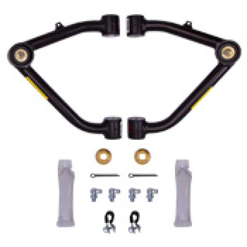 GMC Sierra 1500 Suspension Control Arm Kit - Front - Bilstein - B8 Upper - Black - `14-`18