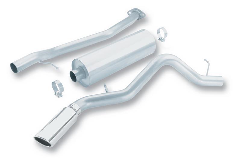 Chevrolet Silverado 1500 Performance Exhaust - Borla - Cat Back Touring - Bright Chrome - `99-`07