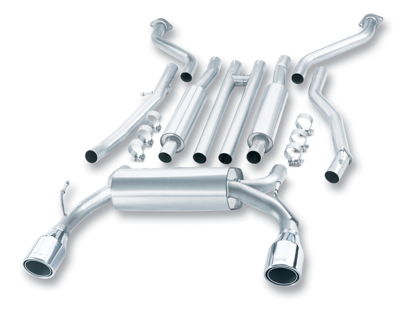 Infiniti G35 Performance Exhaust - Dual Rear Exit - Borla - Cat Back S-Type - `03-`07