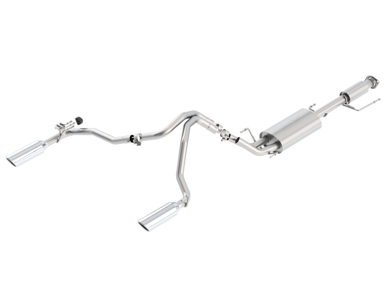 Toyota FJ Cruiser Performance Exhaust - Single Rear Exit - Borla - Cat Back Touring - `07-`09