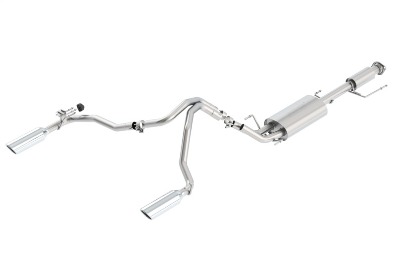 Toyota FJ Cruiser Performance Exhaust - Single Rear Exit - Borla - Cat Back Touring - `07-`09
