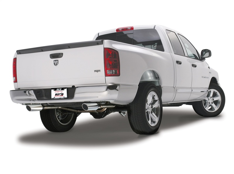 Ram 1500 Performance Exhaust - Rear - Borla - S-Type Cat Back - Bright Chrome - `10-`18