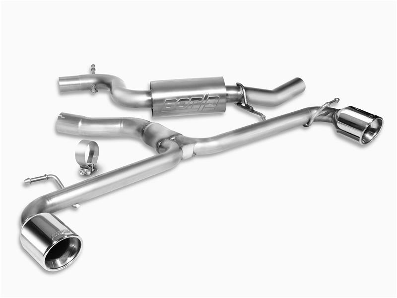 Volkswagen GTI Performance Exhaust - Borla - Cat Back S-Type - `10-`14
