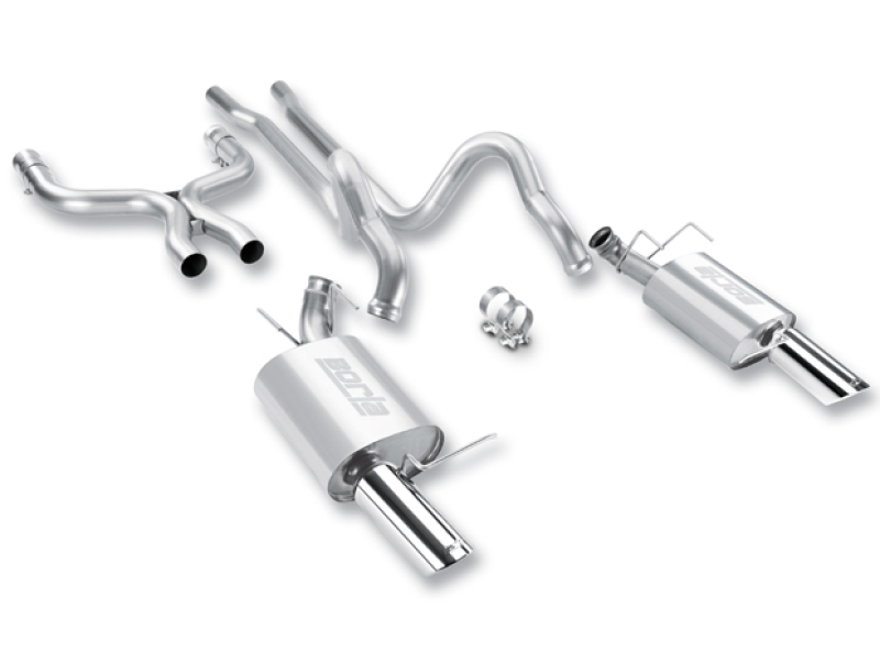 Ford Boss 302 Performance Exhaust - Borla - Cat Back ATAK - 2012 Ford Boss 302 Performance Exhaust - Borla - Cat Back ATAK - 2012