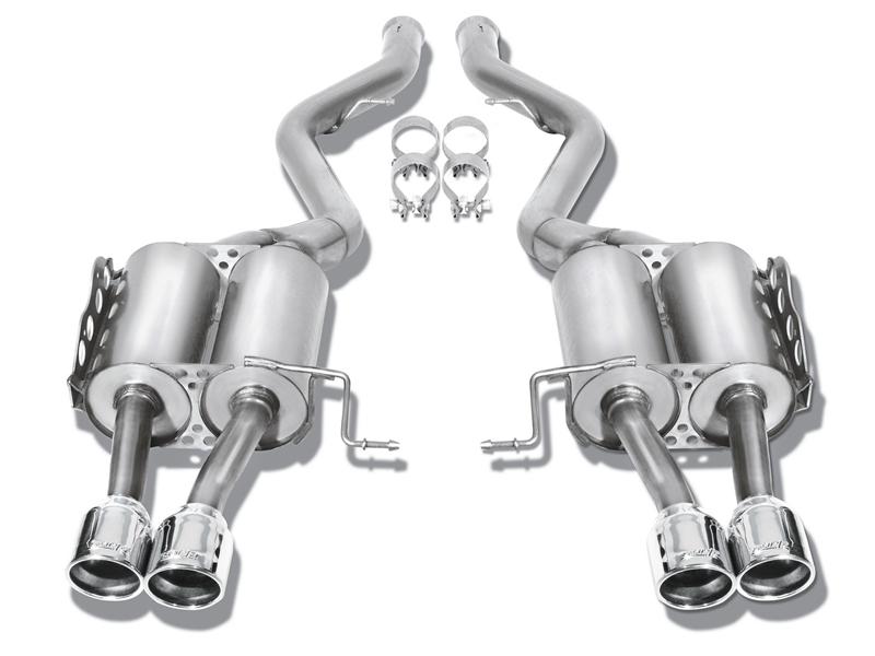 Toyota FJ Cruiser Performance Exhaust - Borla - Cat Back Touring - Bright chrome - `10-`14