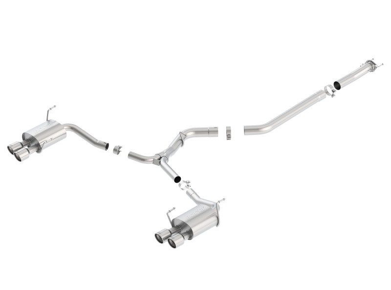 Subaru WRX STI Performance Exhaust - Borla - Cat Back ATAK - `15-`21