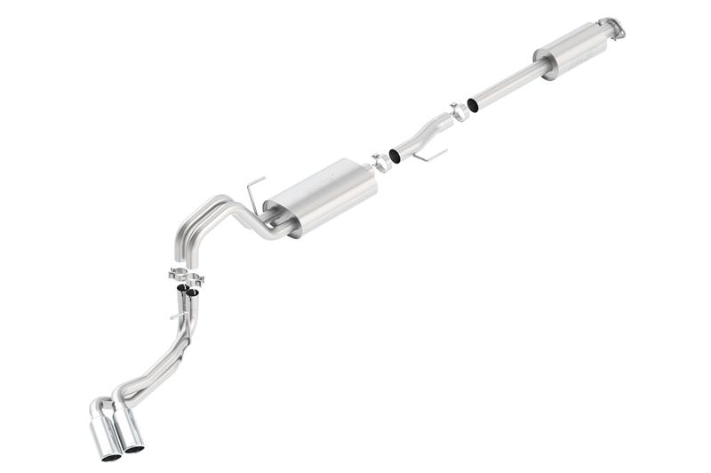 Ford F-150 Performance Exhaust - Side Exit - Borla - Cat Back S-Type - `15-`20