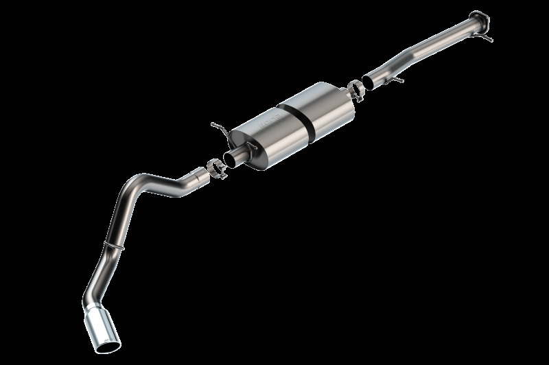 GMC Sierra 3500 Performance Exhaust - Borla - S-Type Cat Back - Brushed - `20-`25 GMC Sierra 3500 Performance Exhaust - Borla - S-Type Cat Back - Brushed - `20-`25