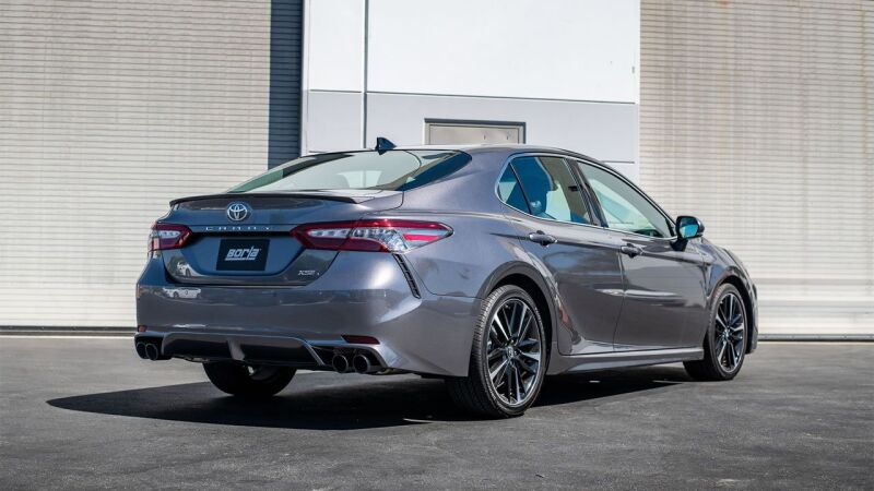 Toyota Camry XSE Performance Exhaust - Borla - S-Type Cat Back - Black Chrome - `18-`24