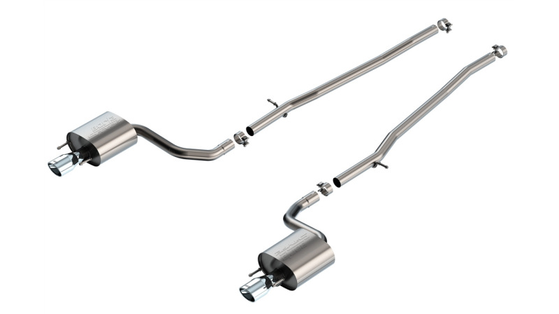Lexus IS200T Performance Exhaust - Borla - S-Type Cat Back - `16-`17 Lexus IS200T Performance Exhaust - Borla - S-Type Cat Back - `16-`17