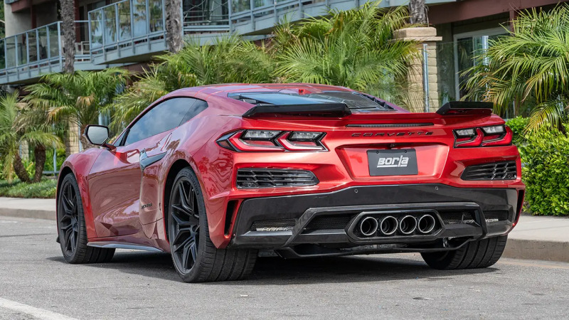 Chevrolet Corvette C8 Z06 Performance Exhaust - Borla - Cat Back, ATAK - `23-`26