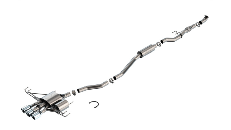 Acura Integra Performance Exhaust - Borla - Cat Back ATAK - `24-`25 Acura Integra Performance Exhaust - Borla - Cat Back ATAK - `24-`25