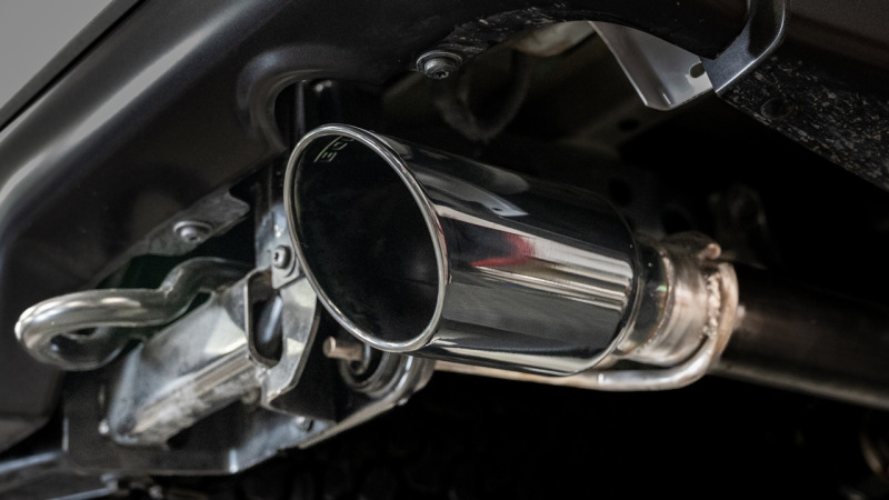 Ford F-150 Raptor Performance Exhaust - Borla - 4.5in Tip, Brawler Style - Black Chrome - `21-`25