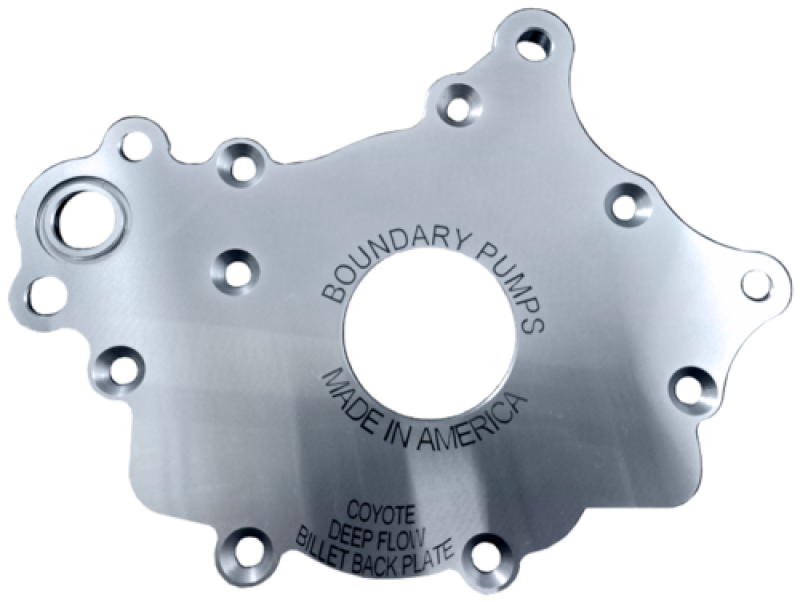 Ford Coyote Pump Plate - Boundary - Billet - `11-`27