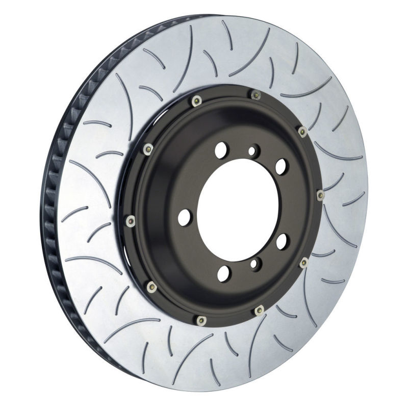 Porsche 911 Turbo S Brake Rotors (2) - Front - Brembo - 2-Piece Discs 380x34 Slotted Type3 - `14-`19 Porsche 911 Turbo S Brake Rotors (2) - Front - Brembo - 2-Piece Discs 380x34 Slotted Type3 - `14-`19