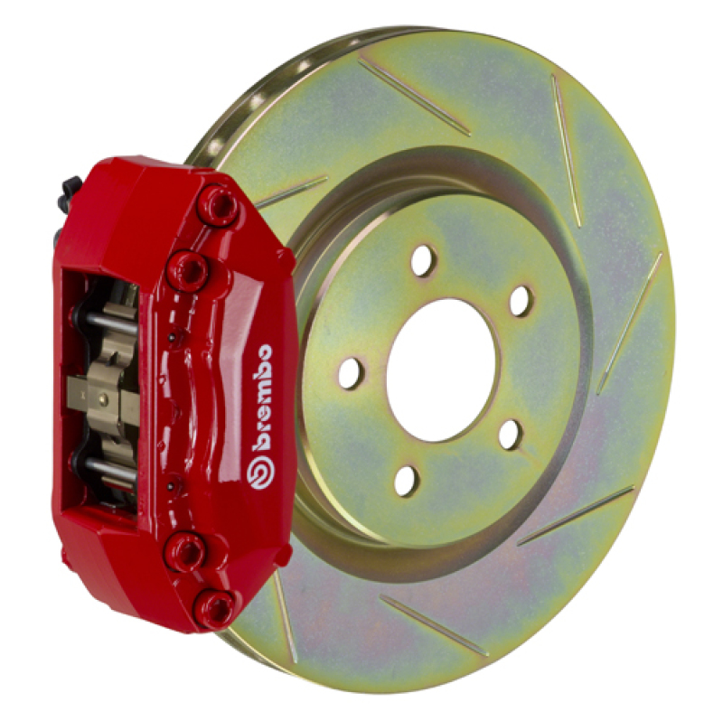 Mazda MX-5 Brake Kit - Front - Brembo - Slotted Type-1 - Red - `06-`14 Mazda MX-5 Brake Kit - Front - Brembo - Slotted Type-1 - Red - `06-`14