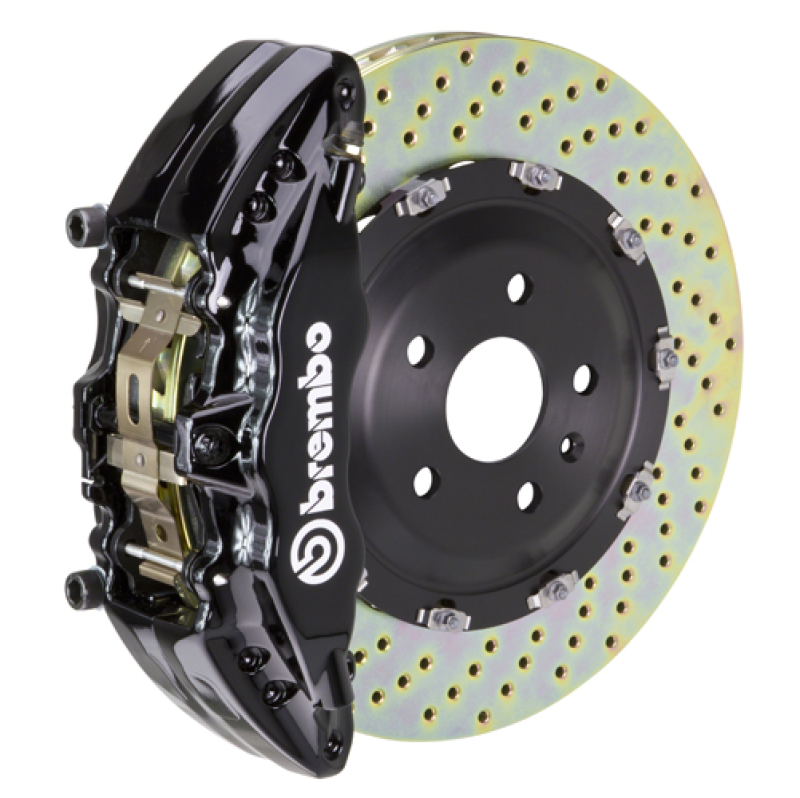 GMC Sierra 1500 Brake Kit - Front - Brembo - 2pc Rtr Drill - Black - `14-`18 GMC Sierra 1500 Brake Kit - Front - Brembo - 2pc Rtr Drill - Black - `14-`18
