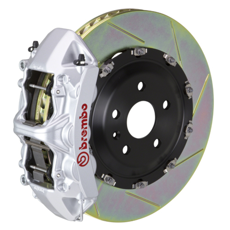 BMW M3 Brake Kit - Front - Brembo - GT BBK 6Pis Cast 365x34 2pc Rotor Slotted Type1 - Silver - `15-`18 BMW M3 Brake Kit - Front - Brembo - GT BBK 6Pis Cast 365x34 2pc Rotor Slotted Type1 - Silver - `15-`18