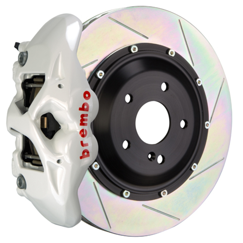 BMW M3 Brake Kit - Rear - Brembo - GT BBK 4Pis Cast 380x28 2pc Rotor Slotted Type1 - `15-`18 BMW M3 Brake Kit - Rear - Brembo - GT BBK 4Pis Cast 380x28 2pc Rotor Slotted Type1 - `15-`18