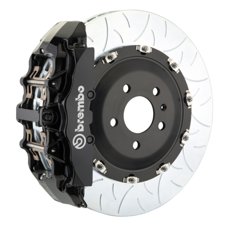 Chevrolet Corvette C8 Brake Kit - Rear - Brembo - Slotted Type-3 GT BBK - Black - `20-`27