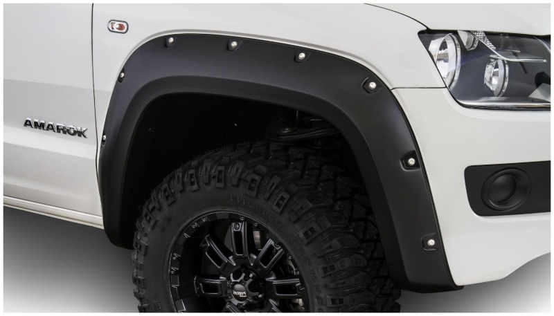Volkswagen Amarok Fender Flares - Front - Bushwacker - Pocket Style - Black - `11-`18 Volkswagen Amarok Fender Flares - Front - Bushwacker - Pocket Style - Black - `11-`18