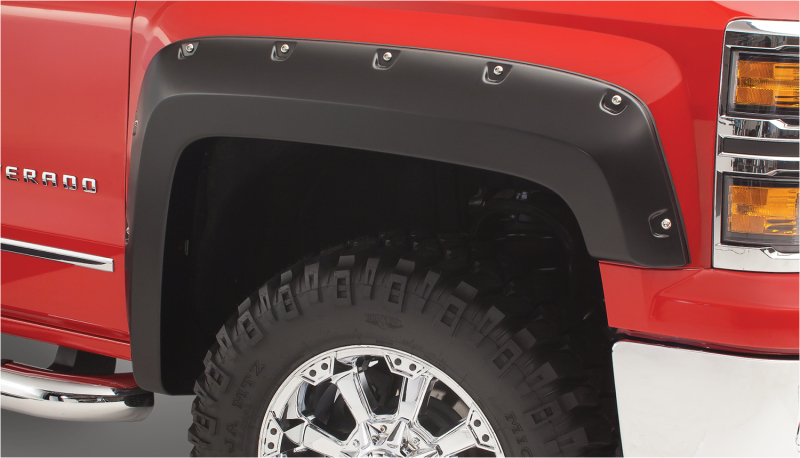 Volkswagen Amarok Fender Flares - Front + Rear - Bushwacker - Pocket Style - Black - `11-`16 Volkswagen Amarok Fender Flares - Front + Rear - Bushwacker - Pocket Style - Black - `11-`16