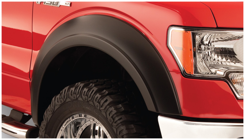 Ford F-150 Fender Flares - Front - Bushwacker - Extend-A-Fender Style - Black - `97-`03 Ford F-150 Fender Flares - Front - Bushwacker - Extend-A-Fender Style - Black - `97-`03