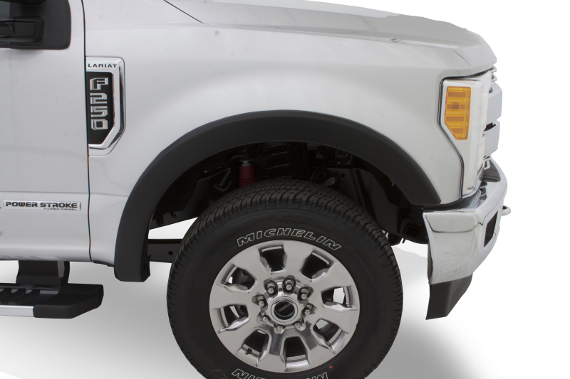 Ford F-250 Super Duty Fender Flares - Front - Bushwacker - OE Style - Black - `99-`07 Ford F-250 Super Duty Fender Flares - Front - Bushwacker - OE Style - Black - `99-`07