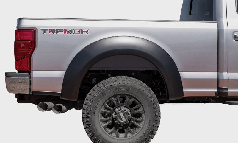 Ford F-250 Super Duty Styleside Fender Flares - Rear - Bushwacker - Extend-A-Fender - Black - `99-`10 Ford F-250 Super Duty Styleside Fender Flares - Rear - Bushwacker - Extend-A-Fender - Black - `99-`10