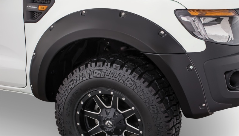 Ford Ranger Fender Flares - Front - Bushwacker - Pocket Style - Black - `11-`15 Ford Ranger Fender Flares - Front - Bushwacker - Pocket Style - Black - `11-`15
