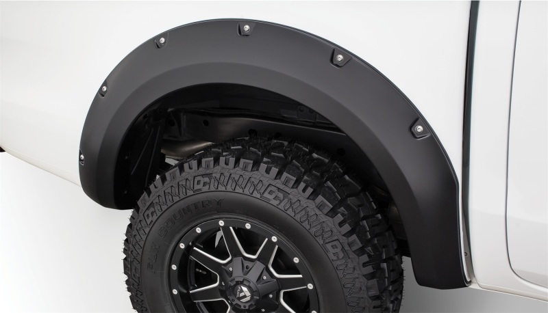 Ford Ranger Fender Flares - Rear - Bushwacker - Pocket Style - Black - `11-`15 Ford Ranger Fender Flares - Rear - Bushwacker - Pocket Style - Black - `11-`15