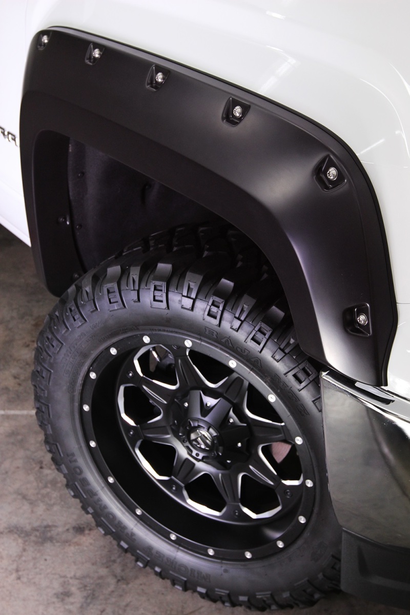 Ford F-150 Fender Flares - Front - Bushwacker - Max Pocket Style - Black - `18-`19 Ford F-150 Fender Flares - Front - Bushwacker - Max Pocket Style - Black - `18-`19
