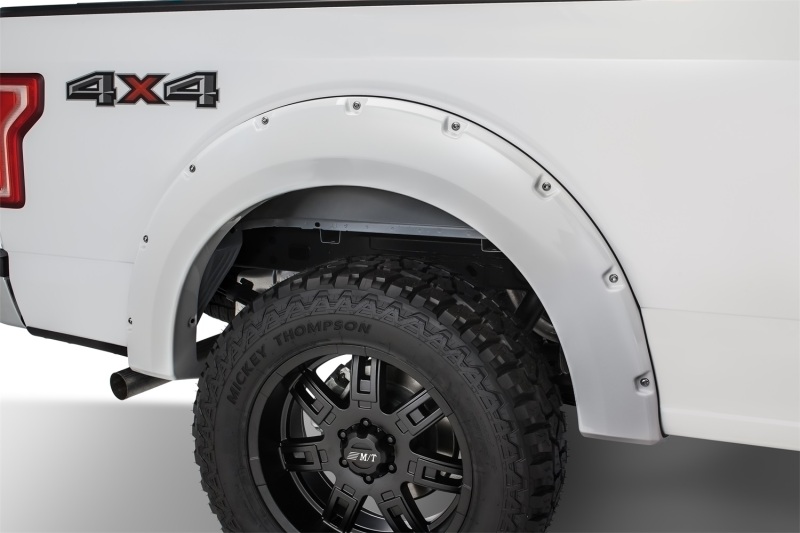Ford F-150 Fender Flares - Bushwacker - Pocket Style - Oxford White - `16-`17