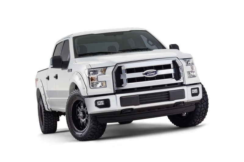 Ford F-150 Fender Flares - Bushwacker - Pocket Style - Oxford White - `16-`17