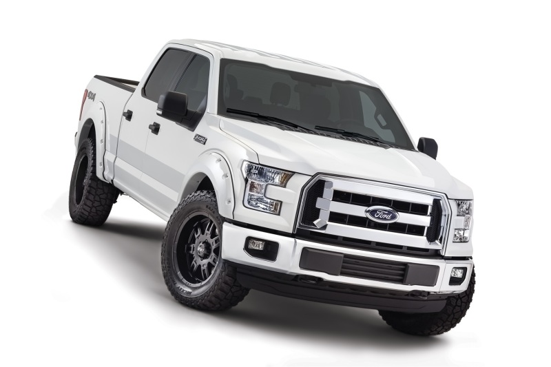 Ford F-150 Fender Flares - Bushwacker - Pocket Style - Oxford White - `16-`17