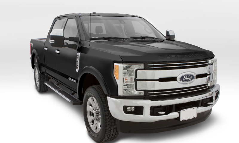 Ford F-250 Super Duty Fender Flares - Front + Rear - Bushwacker - OE Style - Black - `17-`18 Ford F-250 Super Duty Fender Flares - Front + Rear - Bushwacker - OE Style - Black - `17-`18