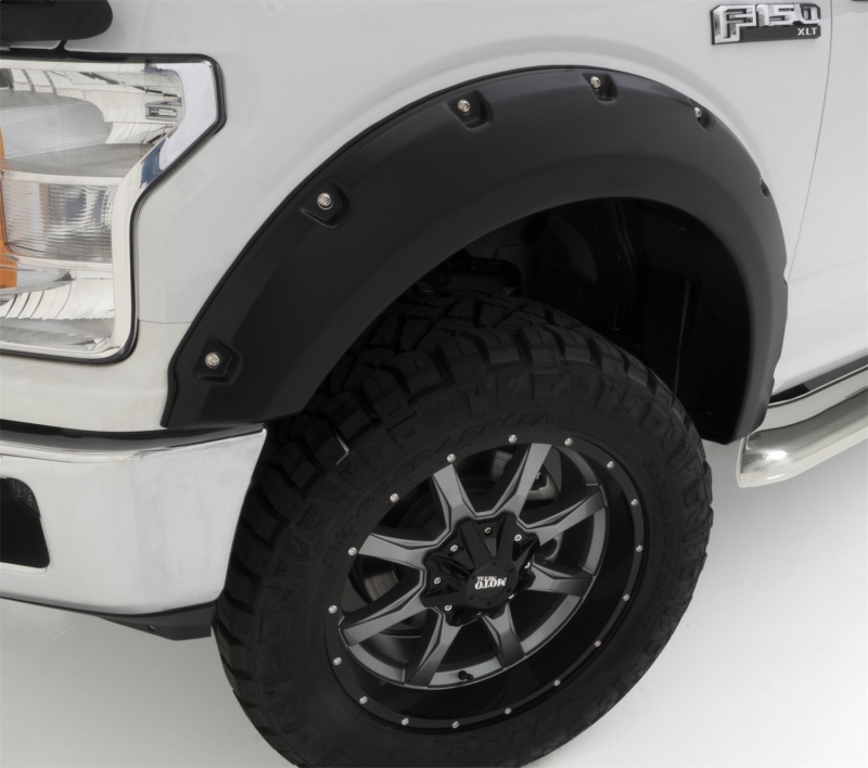 Ford F-150 Fender Flares - Bushwacker - Pocket Style - Oxford White - `18-`19 Ford F-150 Fender Flares - Bushwacker - Pocket Style - Oxford White - `18-`19