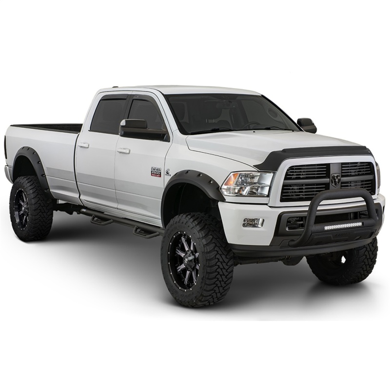 Ford F-150 Fender Flares - Front + Rear - Bushwacker - Max Pocket Style - Black - `18-`19 Ford F-150 Fender Flares - Front + Rear - Bushwacker - Max Pocket Style - Black - `18-`19
