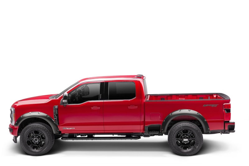Ford F-250 SuperDuty Fender Flares - Front + Rear - Bushwacker - Pocket Style - Black - `23-`24 Ford F-250 SuperDuty Fender Flares - Front + Rear - Bushwacker - Pocket Style - Black - `23-`24